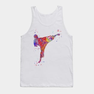 Karate fighter boy Tank Top